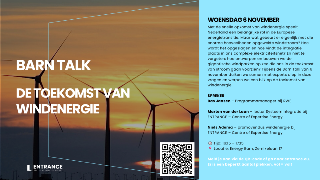 Barn Talk - 6 november - De Toekomst van Windenergie