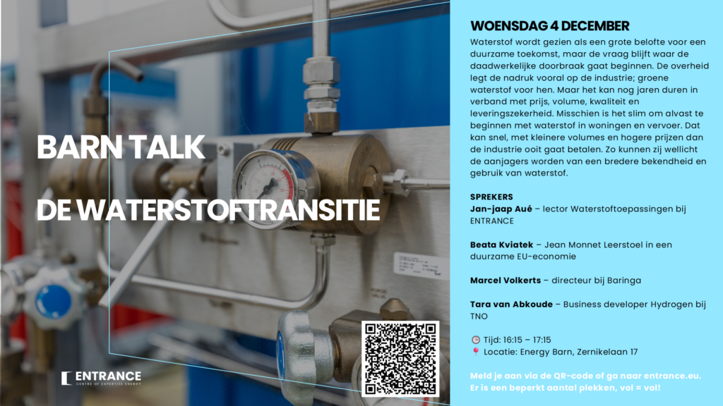 Barn Talk - 4 december - de Waterstoftransitie